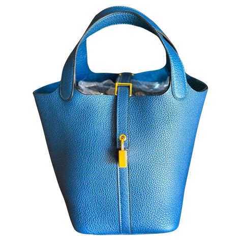 hermes picotin 18 touch price|hermes picotin 18 deep blue.